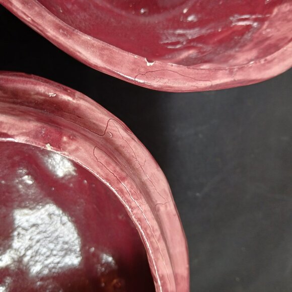 Vintage 80's Walnut Shaped Ceramic Nut Cookie Jar with Lid RARE - Picture 4 of 14